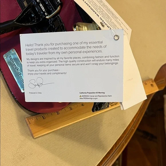 Samantha Brown insulated wine bottle bag i - Picture 14 of 14